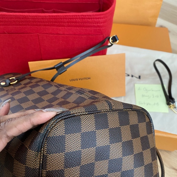 ❌❌sold❌🔱Louis Vuitton Neverfull MM Damier Ébène🔱 - Picture 5 of 12